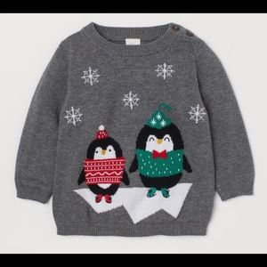 H&M Fine-knit Cotton Sweater size 12-18M